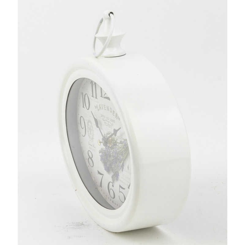 Yoder Metal Wall Clock