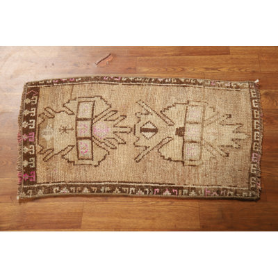 Tapis turc géométrique en laine Anatolian