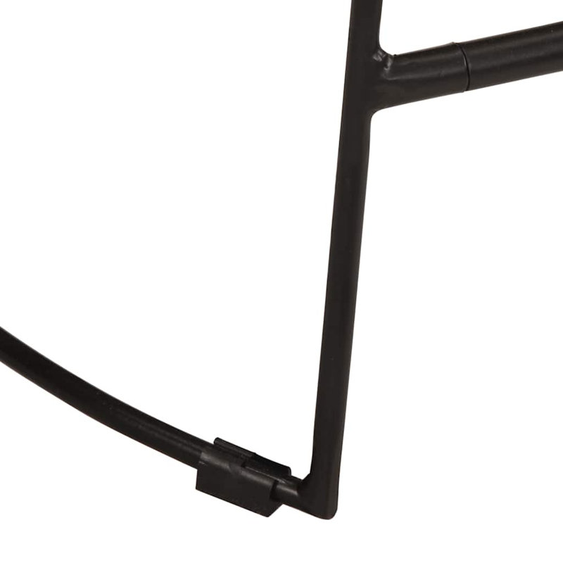Fulbright Counter Stool, Black, 45 x 40 x 78 cm