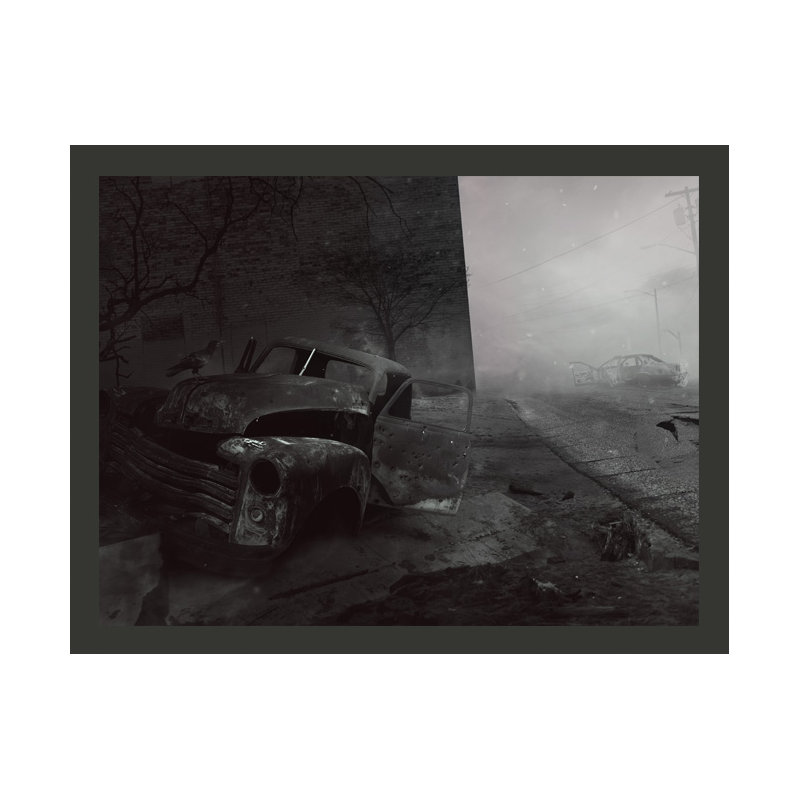 Screaming City 1.54m x 200cm Wallpaper