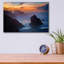 Art mural en verre Highland Dunes «Coquille Point Twilight» par Rick Berk-1749587904