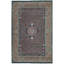 Wool Oriental Area Rug in Red/Blue/Black