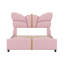 Lit plateforme tapissier avec tête et pied de lit en forme de papillon-2146114659-2146114668