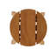 Abi-Jo 60cm Bar Stool (Set of 2)