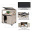 Archie & Oscar™ Hamster Cage with Storage Cabinet, Rabbit Cage-602180835