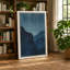 Rain on Mountains Japandi - Wrapped Canvas-1631936294-1631936292