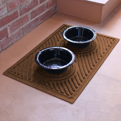 Tapis d'extérieur pour chien WaterHog® Waves Dog Bowl 18 po x 27 po