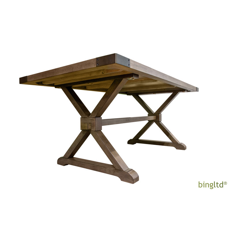 Solid Wood Top Dining Table