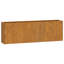 Wall Planter Rusty Corten Steel