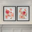 " Vivid Peonies " 2 - Pieces Painting Print-28785772