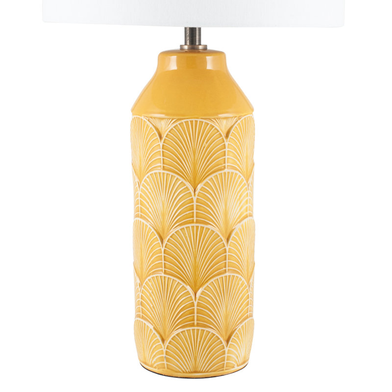 Bianca Table Lamp, Yellow