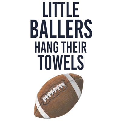 Little Ballers III by Studio W - Wrapped Canvas Print