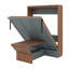 Multi-Functional Wall Bed with Foldable Desk, Murphy Bed Space Saving Solution-586441096