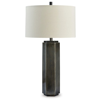 Lampe de table en métal Bettzel