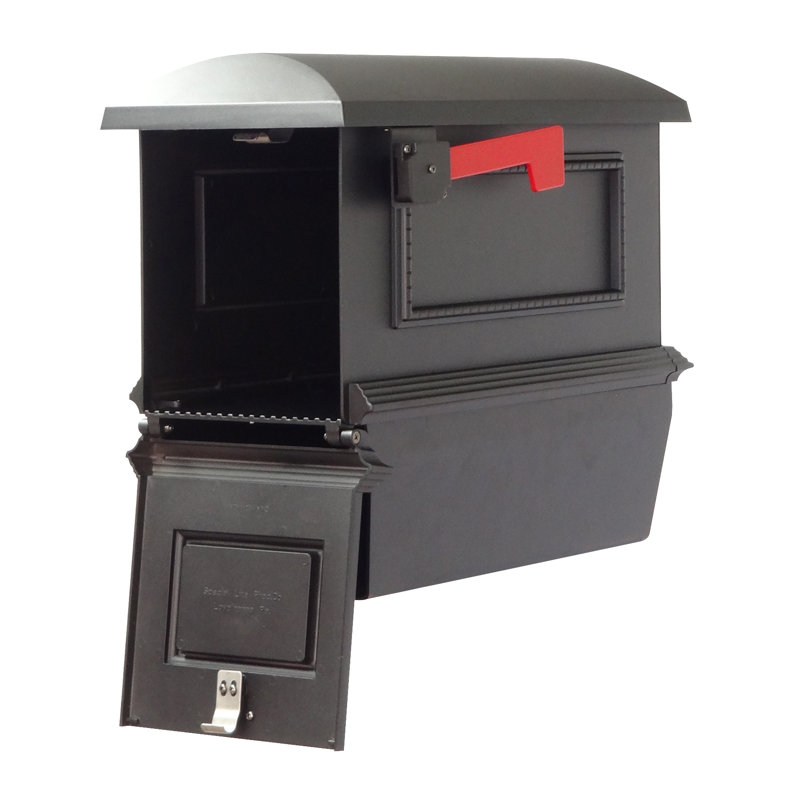 Boîte aux lettres traditionnelle avec poteau inclus