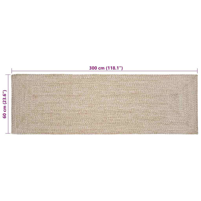 Solid Colour Standard Area Rug, Runner 60 x 300cm