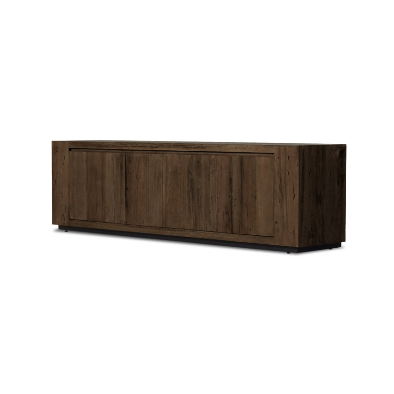 Abaso Media Console Table, Brown