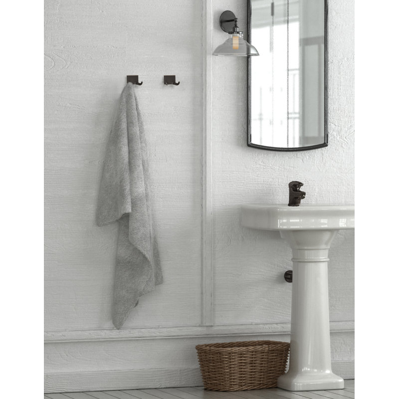 Chertsey Wall Mounted Robe Hook, Oil Rubbed Bronze