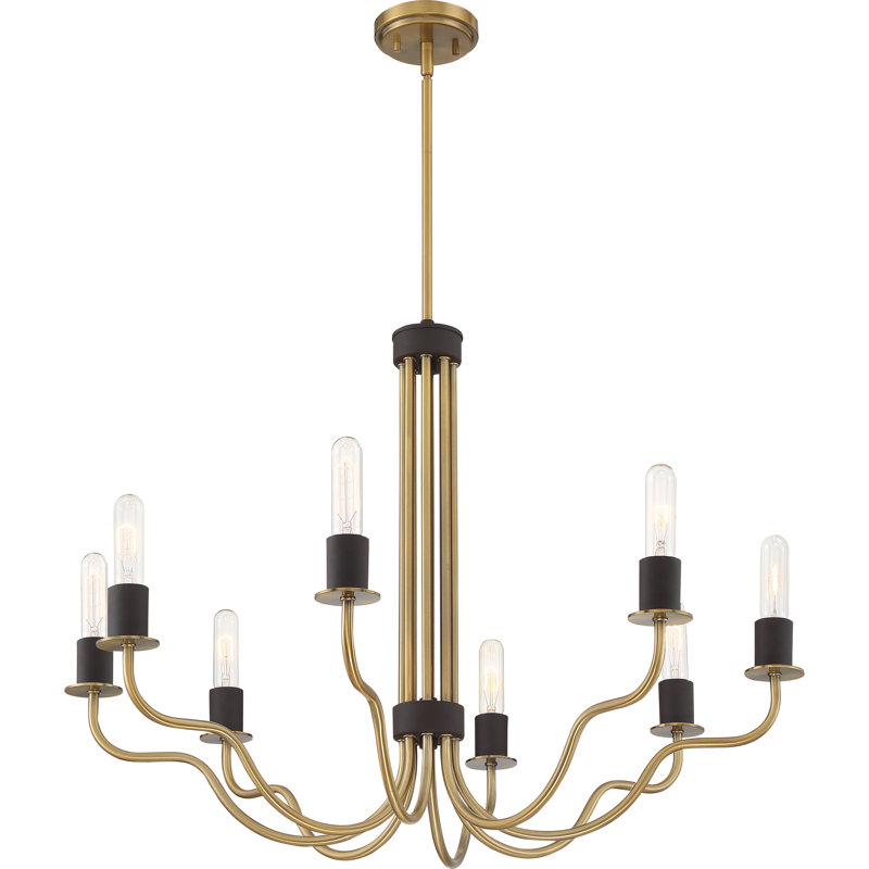 Lustree 8 lumières façon bougie/classique Shutt