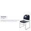 Chaise empilable ultra-compacte avec structure en métal Hercules Series 880 lb.-2055151366-2055151365