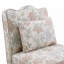 Fauteuil d'appoint rembourré Colette à dossier festonné-871667541