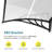 Polycarbonate Window Awning, Patio Canopy-37422278