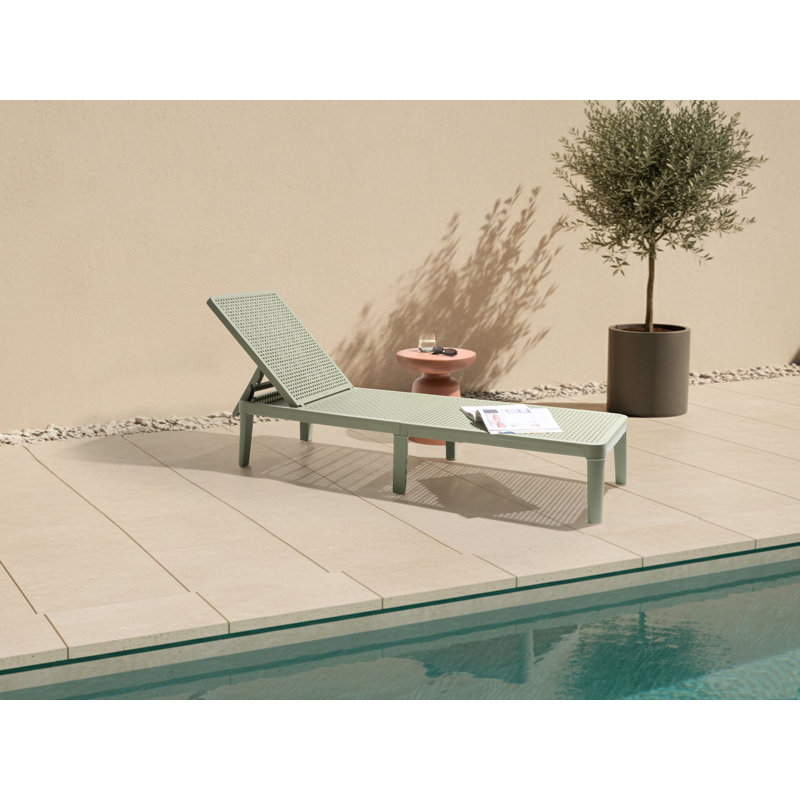 Chadwich 190cm Long Single Chaise, Green
