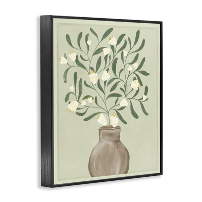 Giclée encadrée Soft Elegance In Bloom, design par Alex Black