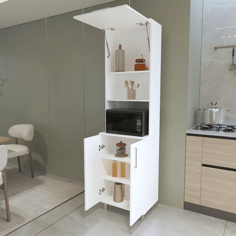 Hansen Kitchen Pantry,White