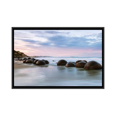 " Moeraki Boulders At Sunset, Koekohe Beach, Otago, South Island, New Zealand " by Matteo Colombo