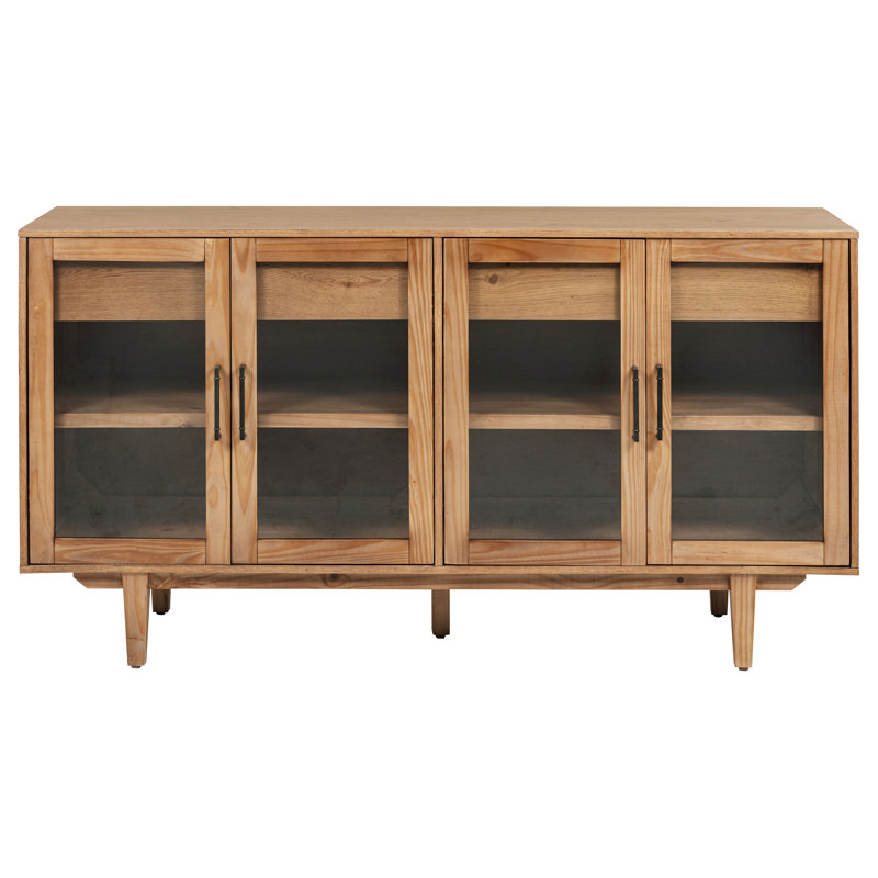 Buffet 4 portes Middleton, Naturel