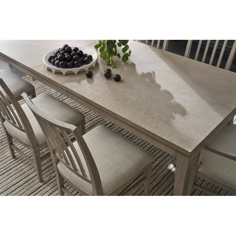 Nadine Oak Solid Wood Base Dining Table