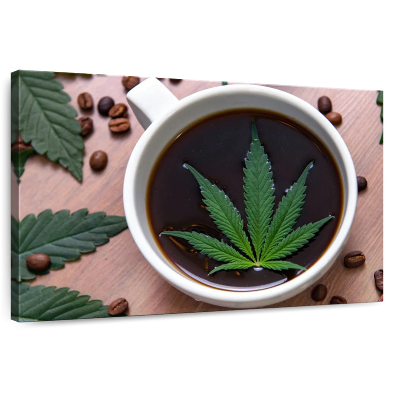 Marijuana et café Harnek, H 30 po x l 45 po