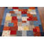 Tapis tribal à motif géométrique Gabbeh