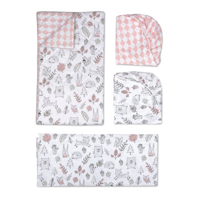 Celise 4 - Piece Crib Bedding Set