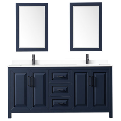 Daria 72'' W Double Vanity