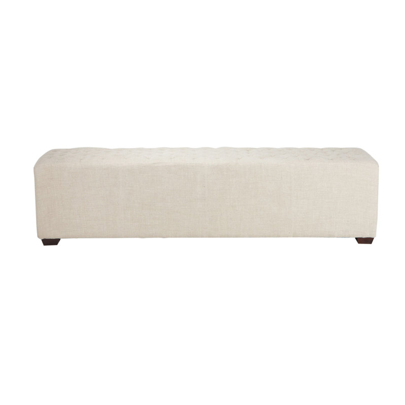 Arabella Upholstered Bench, 17" H x 79" W x 18" D