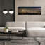  «Salt Lake City Utah Nighttime Panorama» par Epic Portfolio, art mural sur toile, 60 po x 20 po