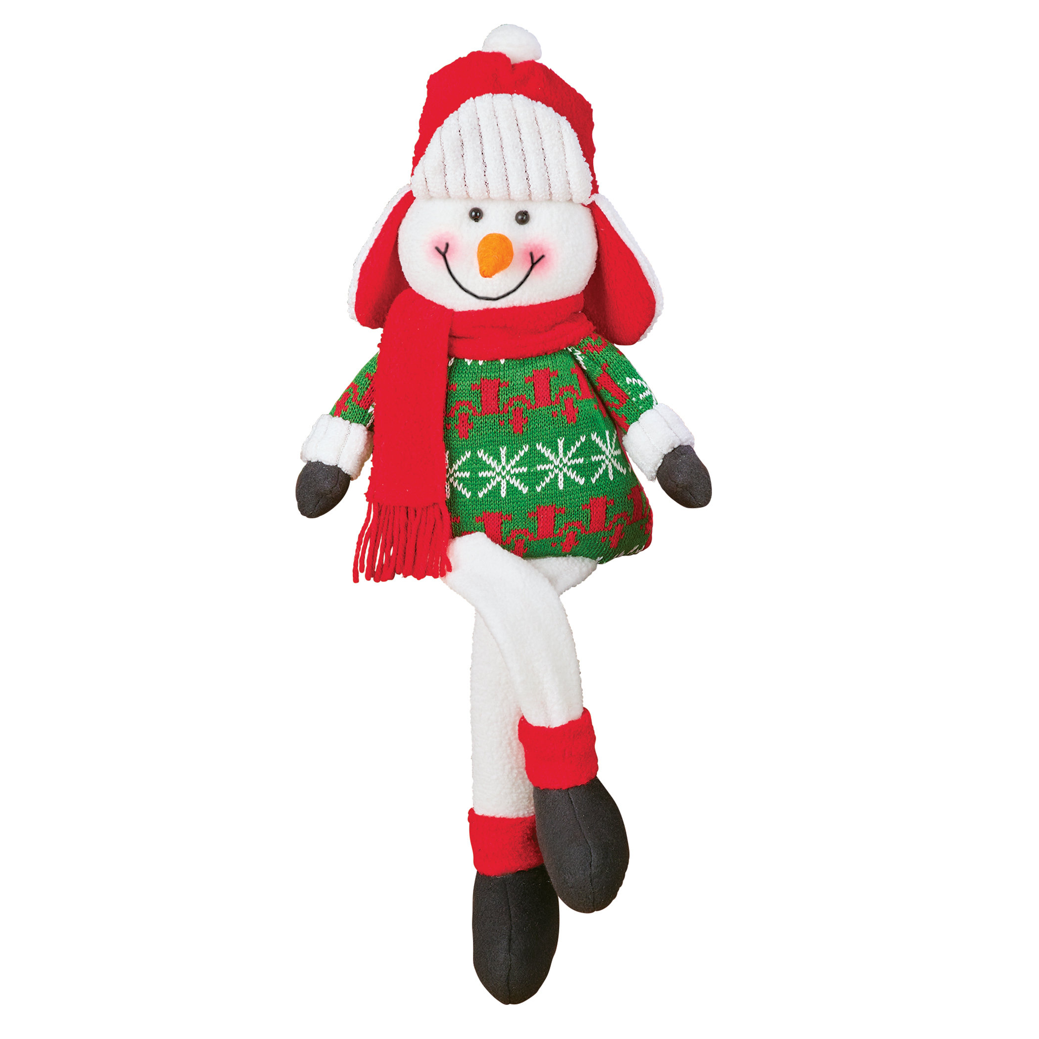 The Holiday Aisle® Snowman Plush Sitters Wayfair