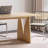 Solid wood aesthetic dining table-80543235