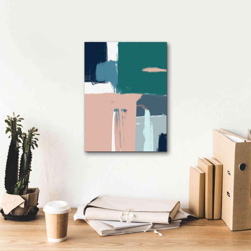 «Abstract Elements» par Christov Art, H 16 po x l 12 po x P 0,75 po