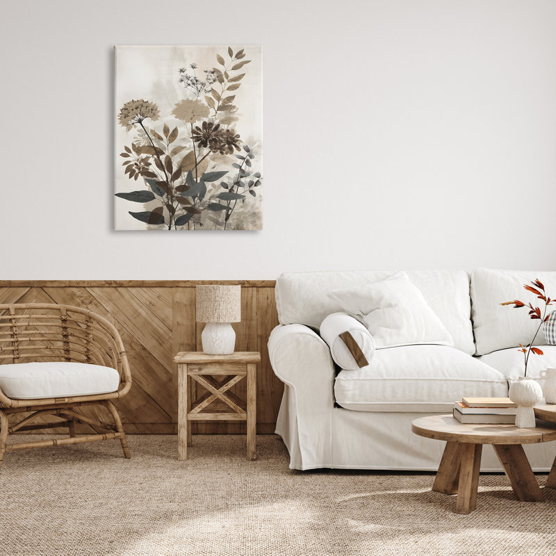 " Rustic Wild Foliage ", 40" H x 30" W x 1.5" D