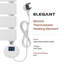8.5*4.2cm, Digital Display Smart Thermostat for Heating Elements, White-722187603