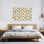 «Christmaspatternno45 Playful Whimsical Abstract Christmas Tree Winter Landscape», reproduction d'art mural-129718410