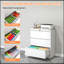 Metal Filing Cabinet with 3 Drawers-399049406