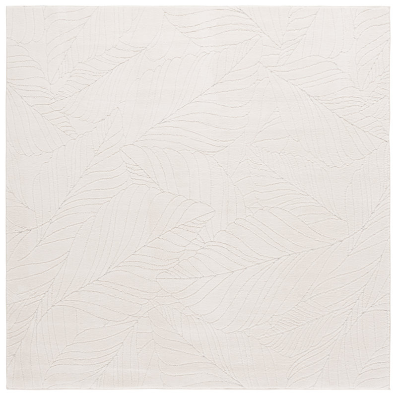 Versaillies 659 Area Rug In Ivory, Square 6'