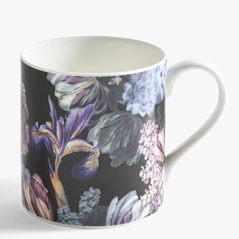 MM Living Set of 2 Mugs 420ml - Julia, Black