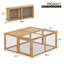 Cage à poulailler pliable en bois Leithow-873793490