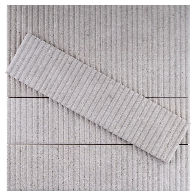 Globe 2.96 in. X 11.82 in. Matte Ceramic Subway Wall Tile