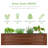 Rollon Metal Raised Garden Bed-1291620232